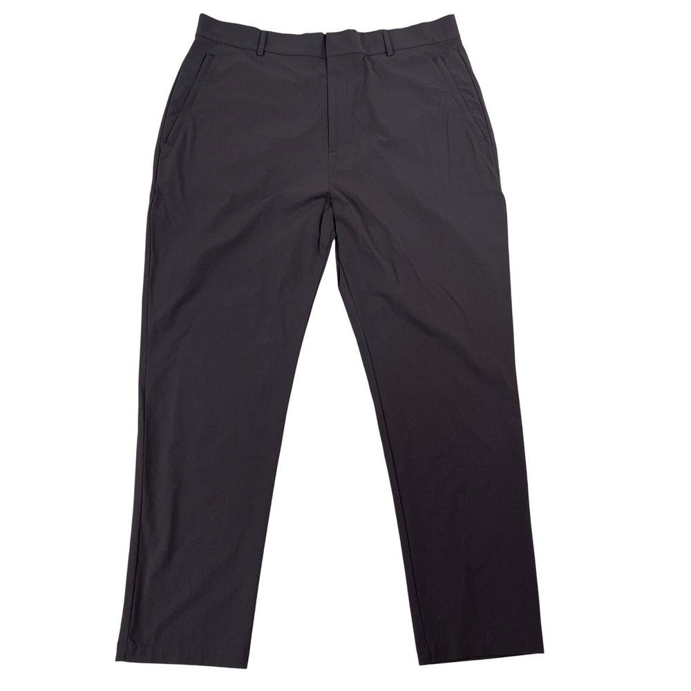 Alo Yoga Co-op Cropped Tech Trouser Mens XXL Black M5134R Stretch Pants